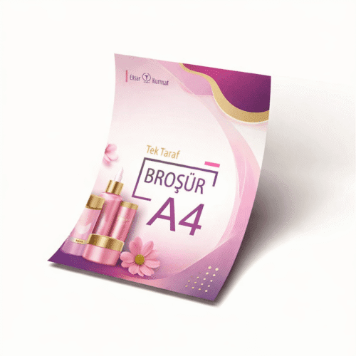A4 Tek Taraflı Broşür