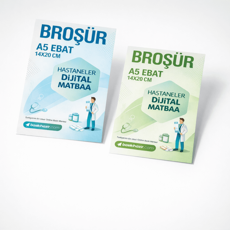 A5 Çift Taraflı Broşür