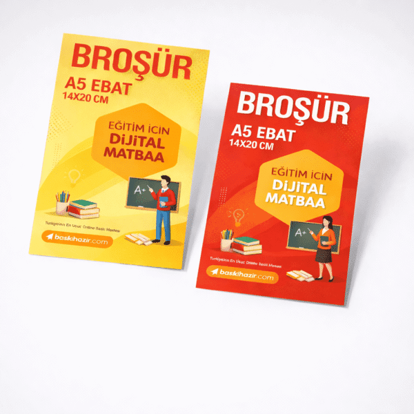 A5 Çift Taraflı Broşür