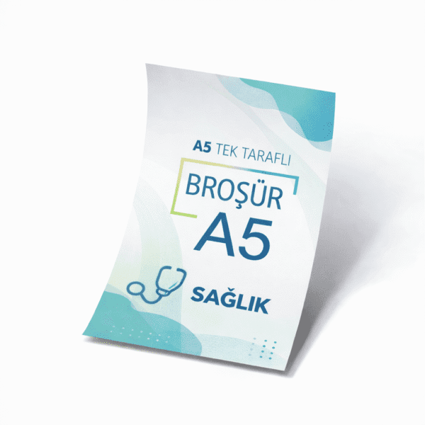 A5 Tek Taraflı Broşür