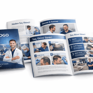 A4 Dikey 12 Sayfa Katalog Baskı