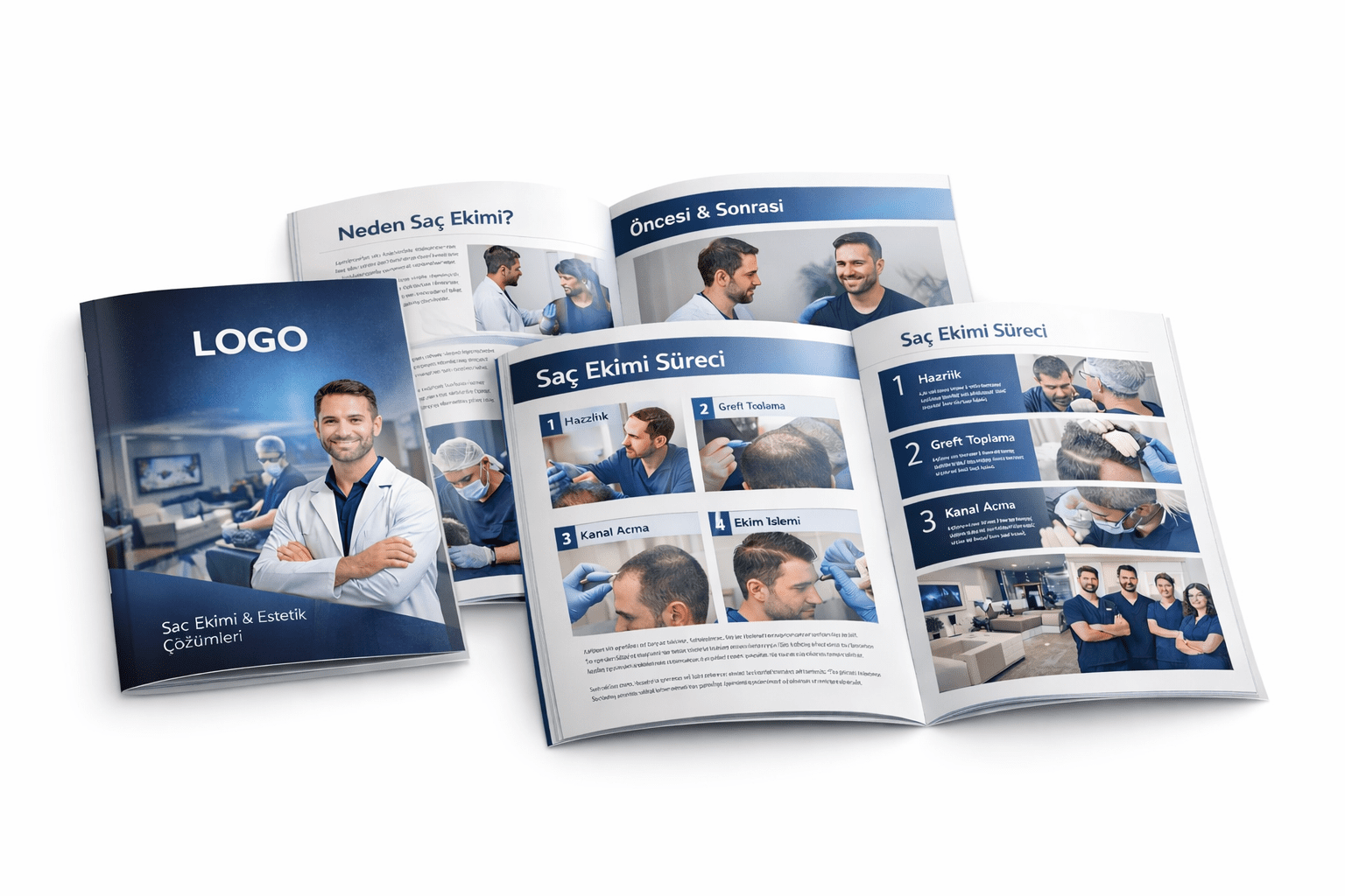 A4 8 Sayfa Katalog Baskı