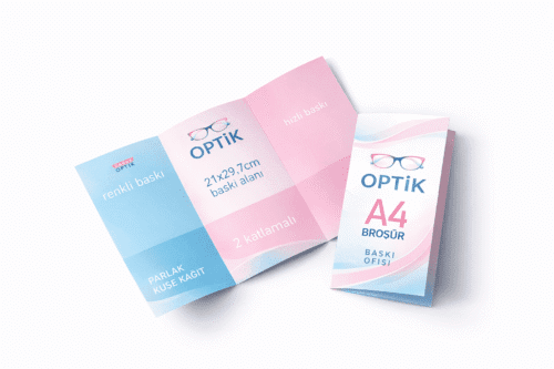 A4 Katlamalı Broşür