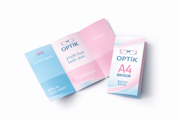 A4 Katlamalı Broşür