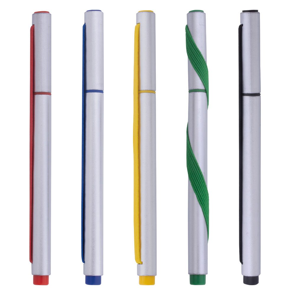 Lastikli Tükenmez Kalem - Lacivert