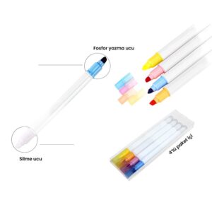 Silinebilir Highlighter Kalem - Beyaz