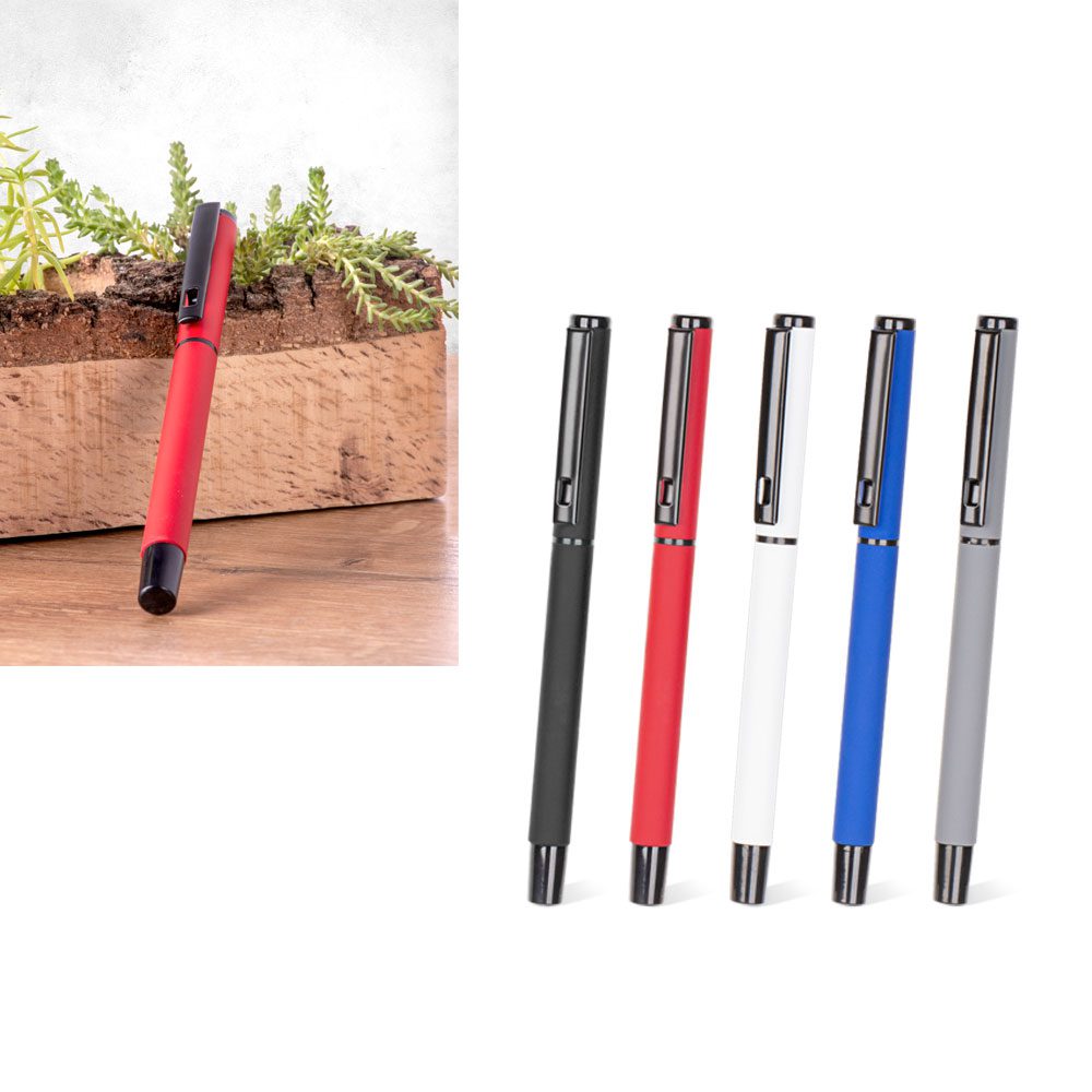 Metal Roller Kalem - Beyaz