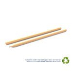 Köşeli Naturel Kurşun Kalem - Naturel