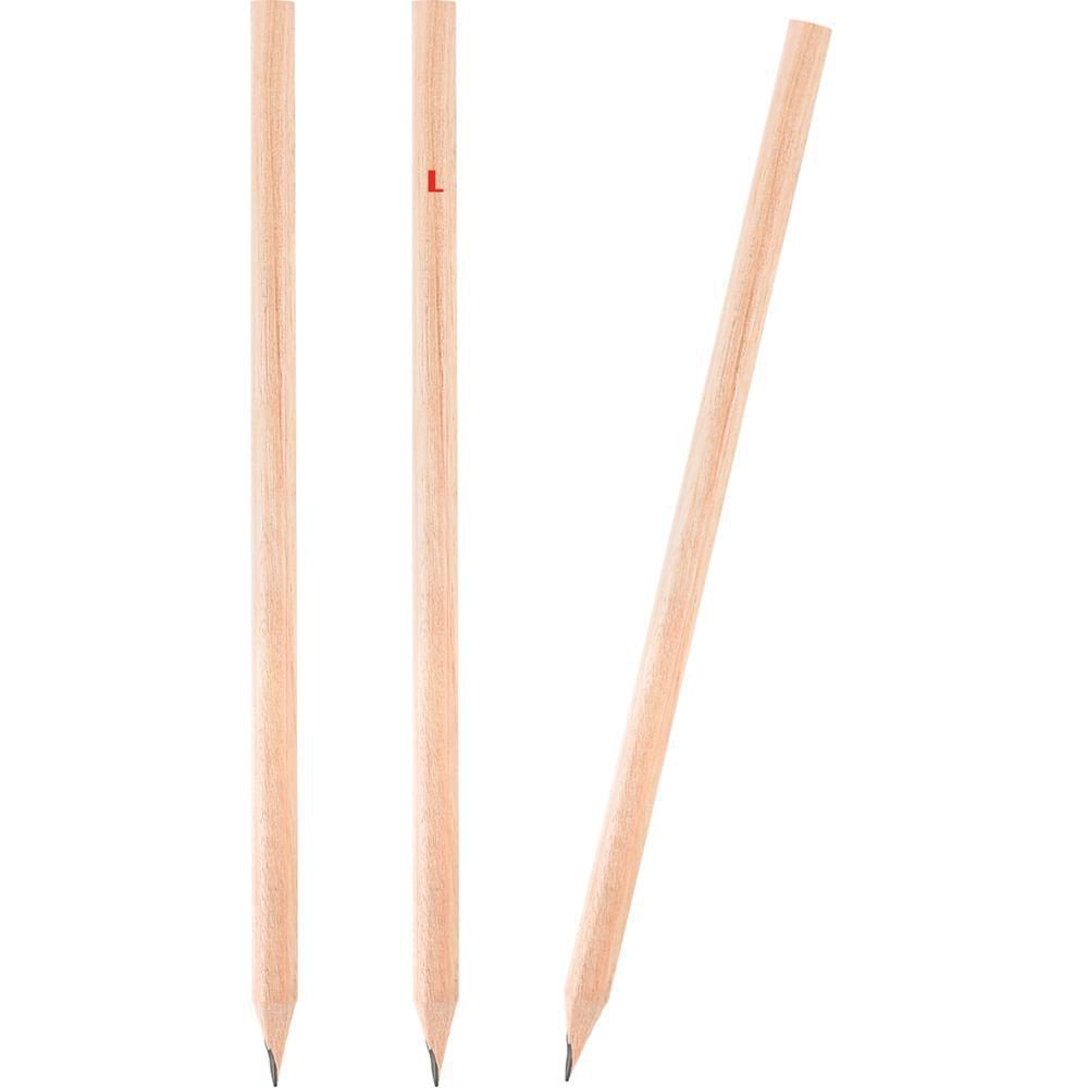 Yuvarlak Naturel Kurşun Kalem - Naturel