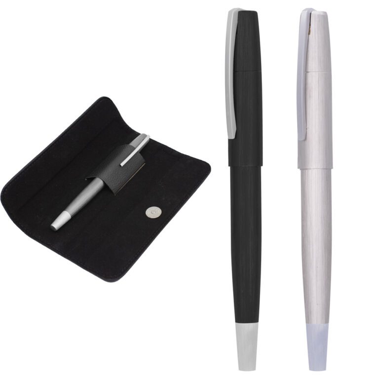 Tekli Kılıflı Roller Kalem - Gümüş