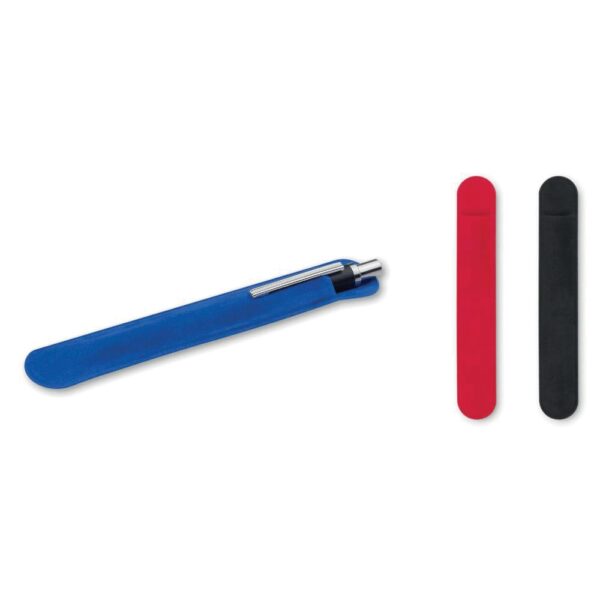 Kadife Kalem Kılıfı - Lacivert