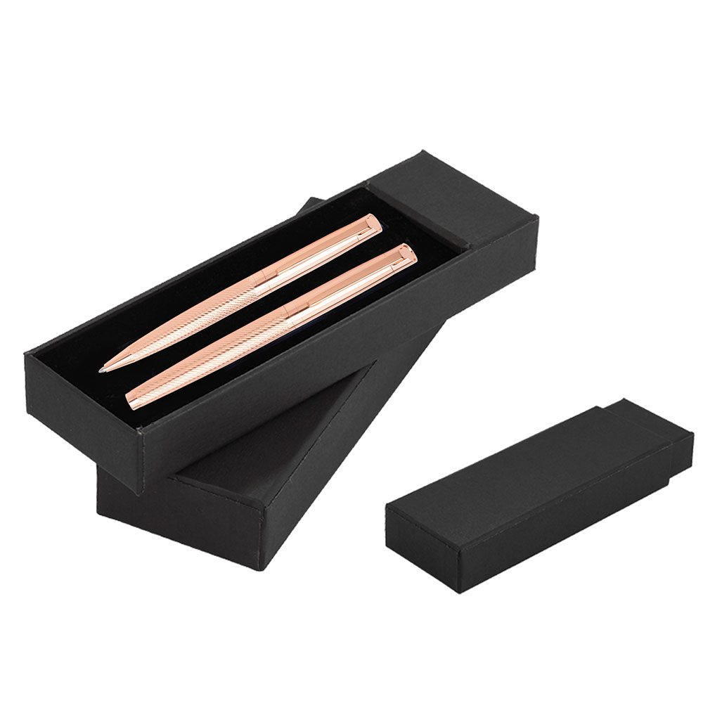 Roller ve Tükenmez Kalem Seti - Altın