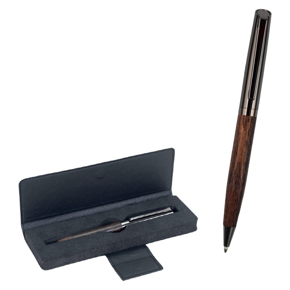 Kutulu Tükenmez Kalem - Kahverengi