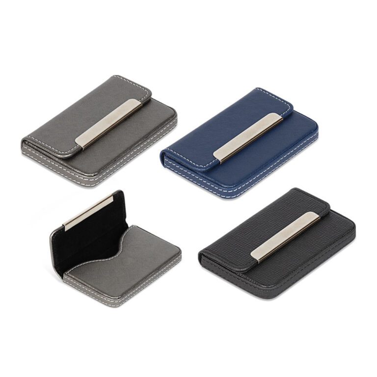 Suni Deri Kartvizitlik - Lacivert