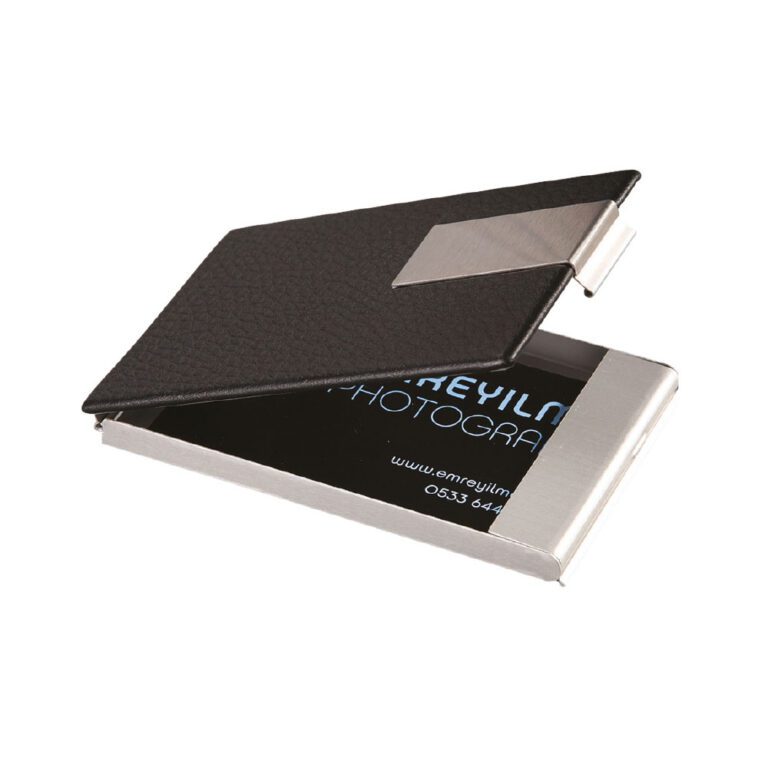 Deri Kartvizitlik - Gümüş