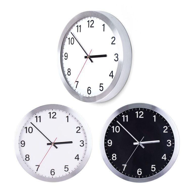 DUVAR SAATİ Ø 300 MM - Beyaz