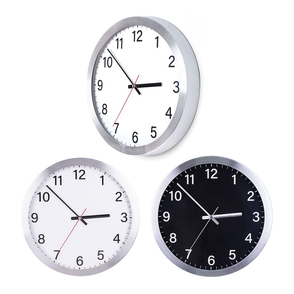 DUVAR SAATİ Ø 300 MM - Beyaz