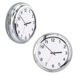 Krom Duvar Saati - Krom