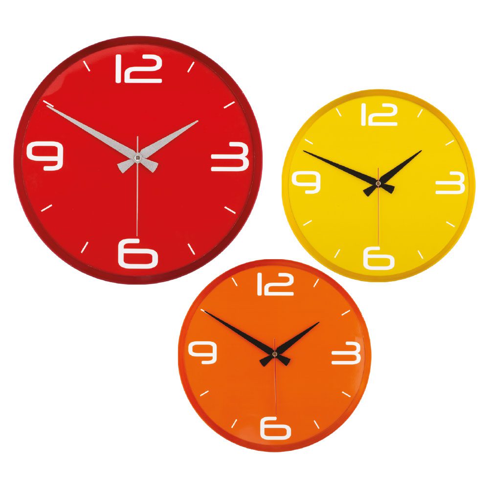 DUVAR SAATİ Ø 350 MM - Beyaz