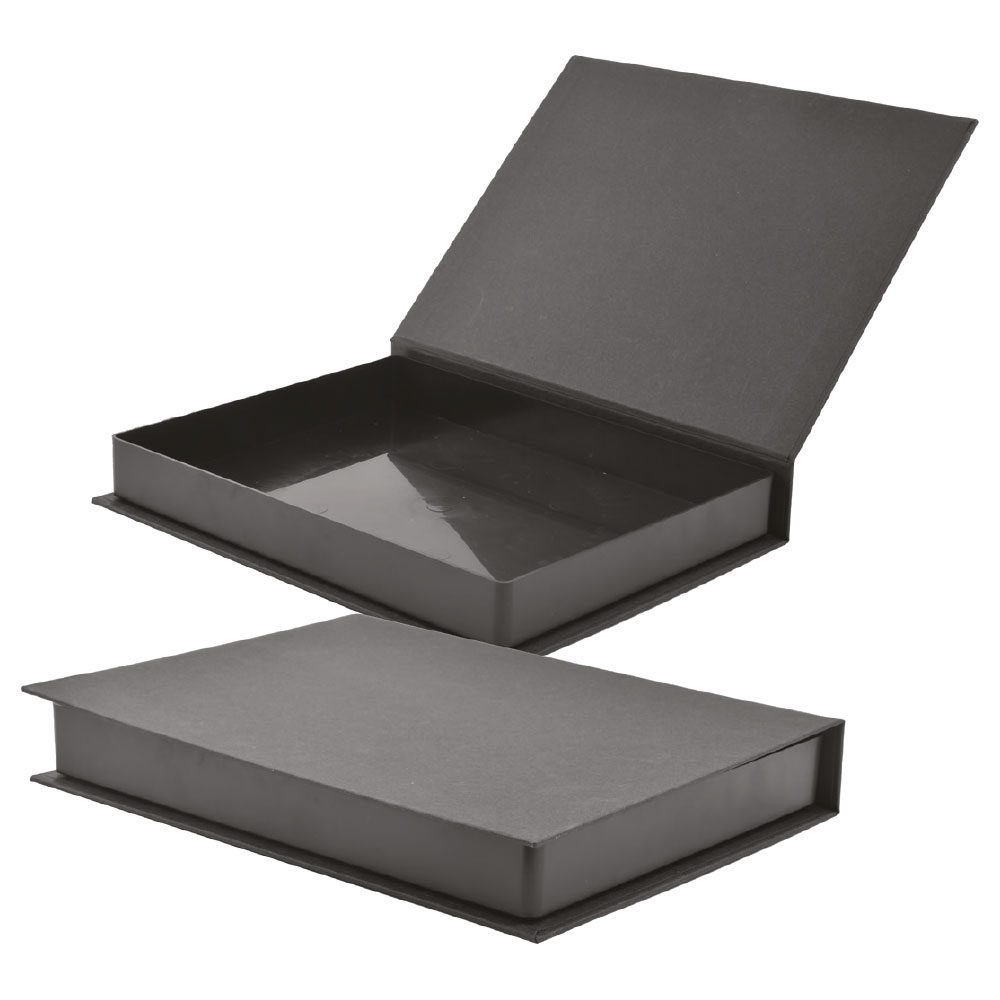 Sıvama Karton (Plastik kasa) Set Kutusu (27x24x3,5cm) - Siyah