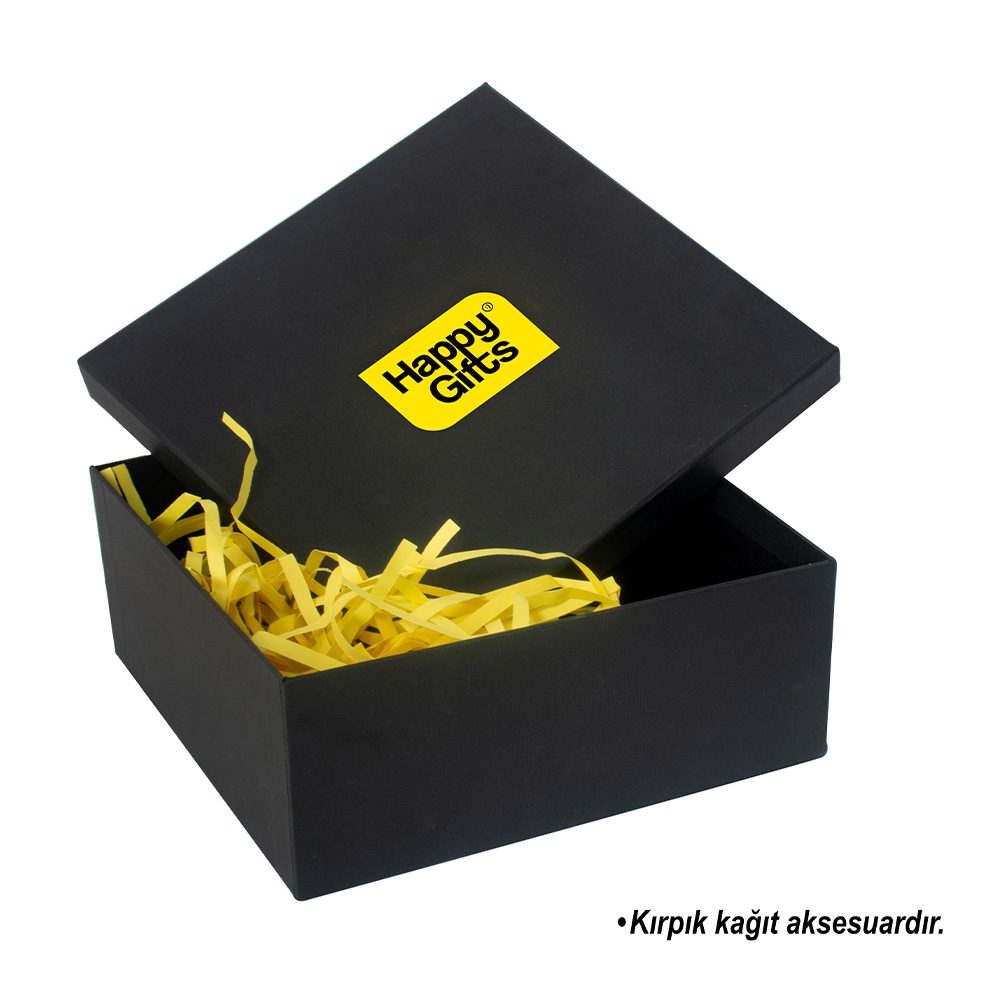 Hediye Kutusu 26 x 26 x 10,3 CM - Siyah