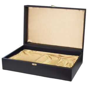 Deri Hediye Kutusu - Siyah