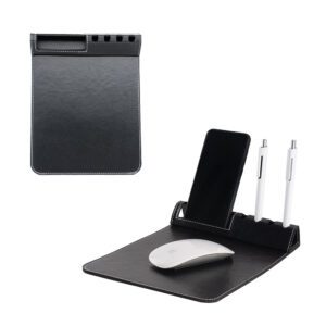 Suni Deri Kalemlik - Siyah