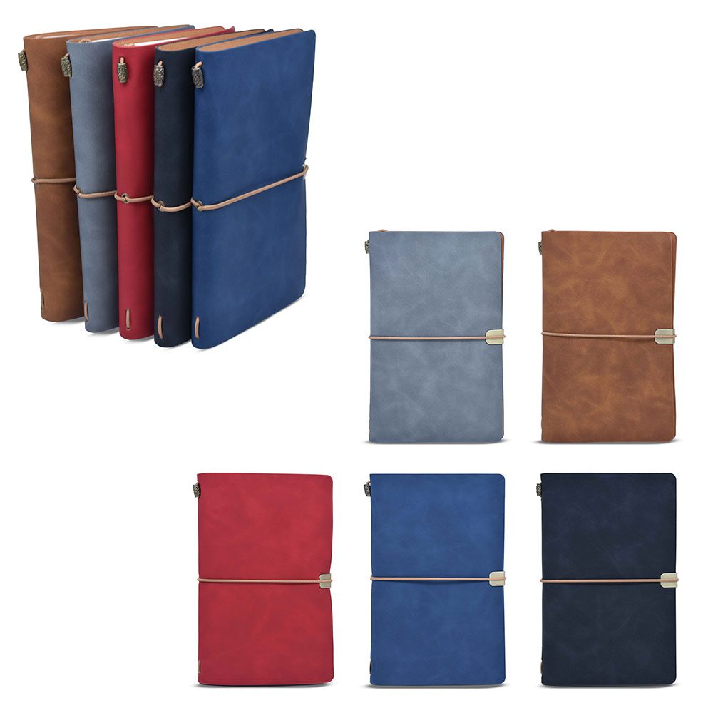 Yumuşak Kapak Defter 12 x 20 cm - Kahverengi