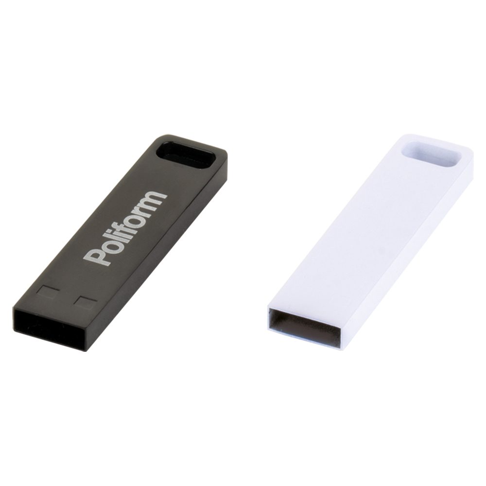 16 GB Metal USB Bellek - Siyah / 16 GB