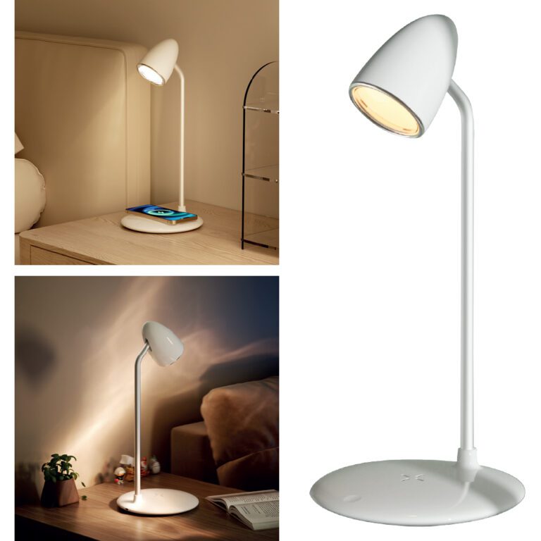 2'si 1 Arada Kablosuz Şarj Cihazı - Beyaz