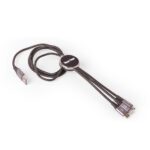 3’lü Şarj Kablosu - Siyah