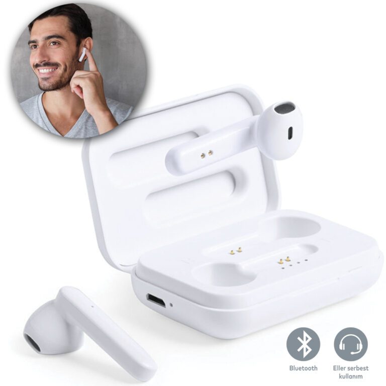 Bluetooth Kulaklık - Beyaz