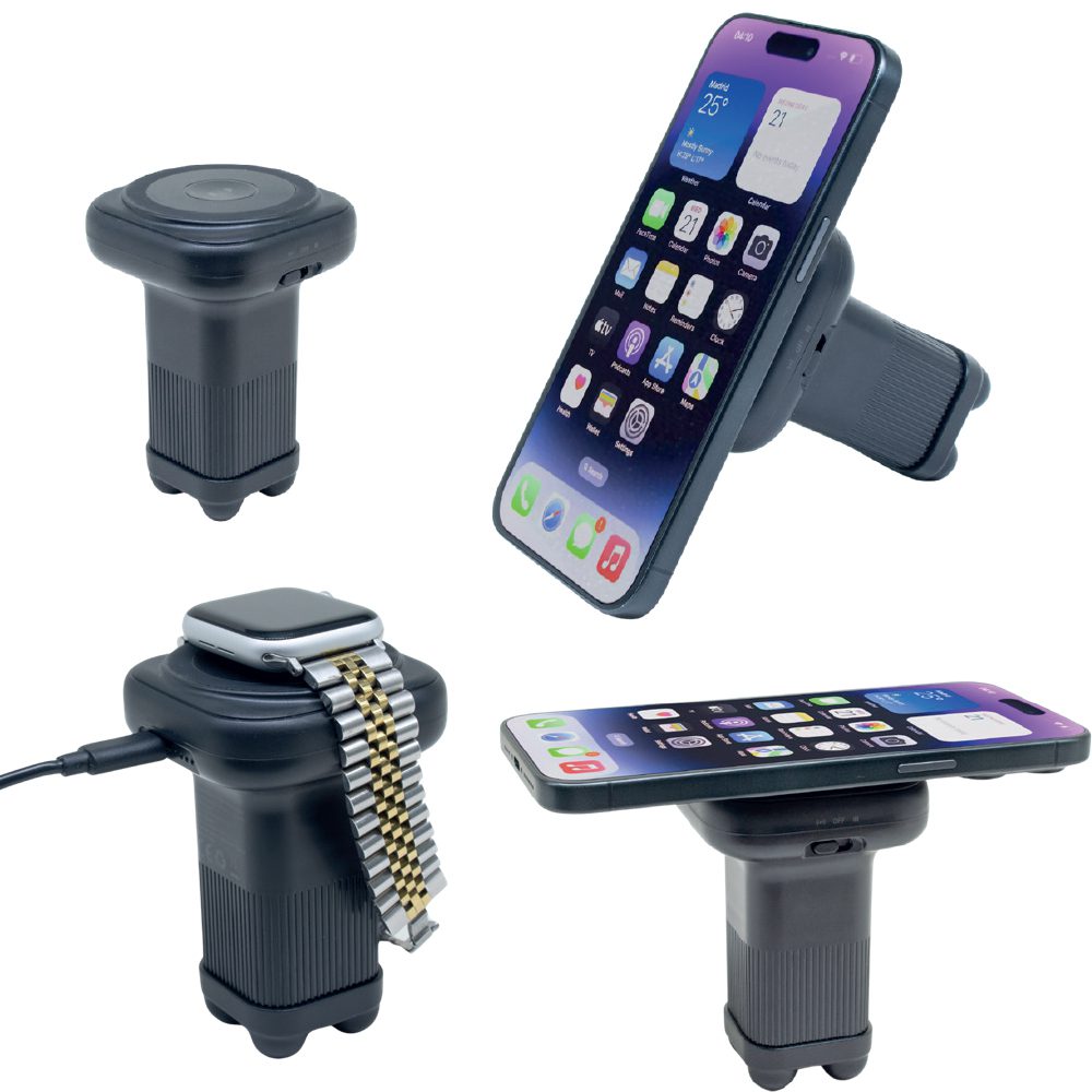 Powerbank ve Masaj aleti - Siyah