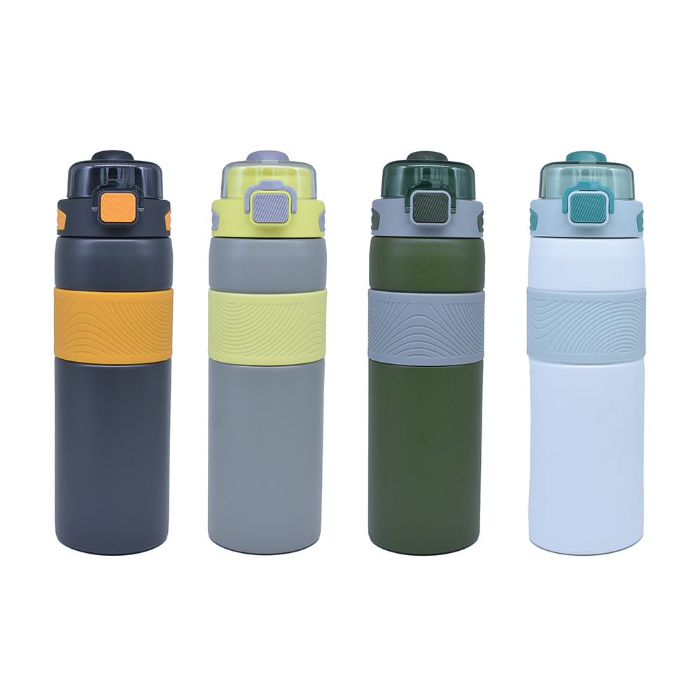 Basmalı Kapaklı Çelik Termos 450 ml - Siyah / 450 ML