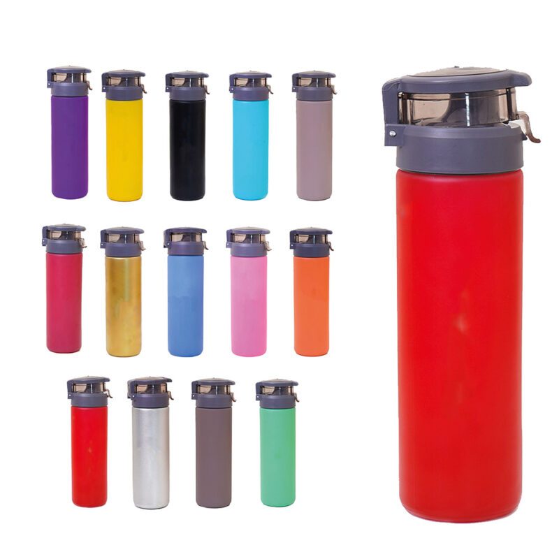 Cam Şişe 550 ml - Kırmızı / 550 ML