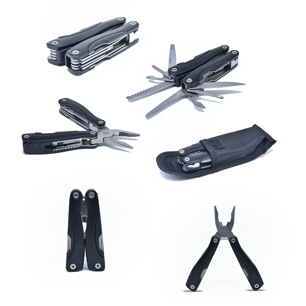 Çok Fonksiyonlu Çakı Seti - Siyah