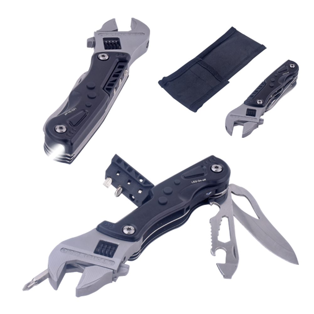 Çok Fonksiyonlu Çakı Seti - Siyah