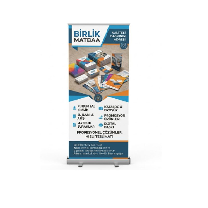 100×200 Roll Up Reklam Banner