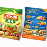 A4 Çift Taraflı Broşür